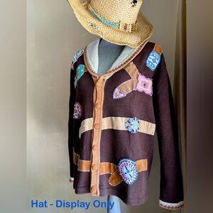 NWT STORYBOOK KNIT Western/Cowboy Sweater